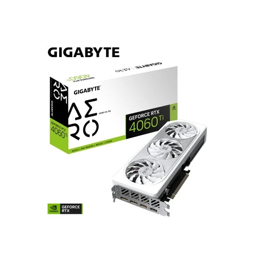 Gigabyte GeForce RTX 4060Ti (DLSS 3) GV-N406TAERO OC-8GD