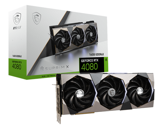 GeForce RTX™ 4080 16GB SUPRIM X