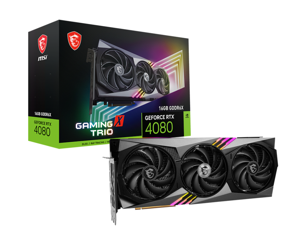 GeForce RTX™ 4080 16GB GAMING X TRIO