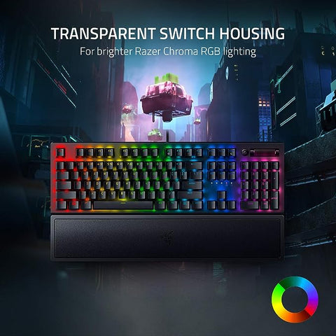 Razer BlackWidow V3 Mechanical Gaming Keyboard-green switches