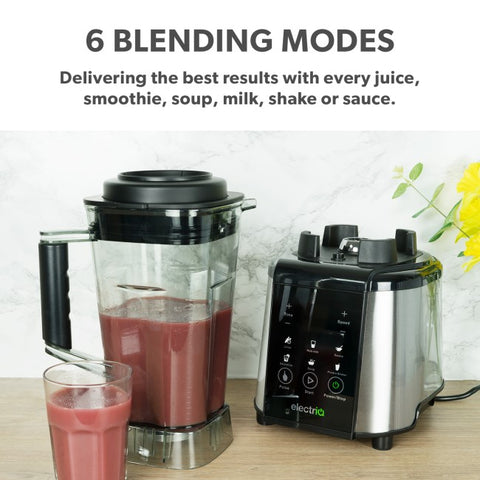 electriQ 6-in-1 2L Multifunctional Blender Soup Maker and Juicer