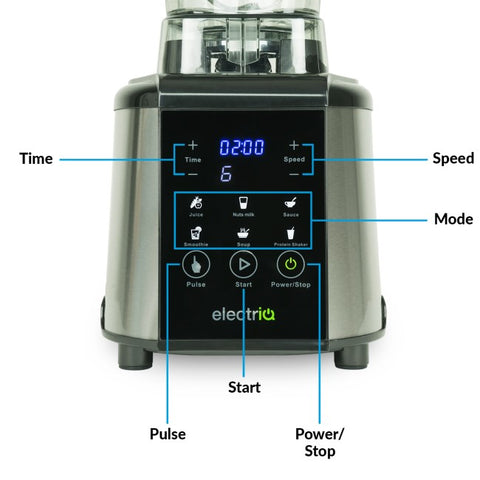 electriQ 6-in-1 2L Multifunctional Blender Soup Maker and Juicer