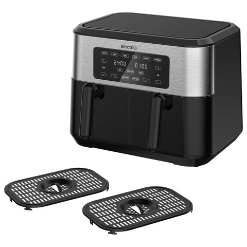 electriQ Dual Zone Air Fryer 8.5L Capacity