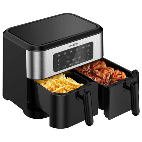 electriQ Dual Zone Air Fryer 8.5L Capacity