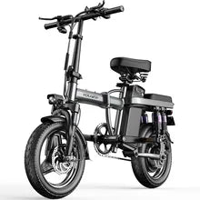 FENGS F9 E Folding Electric Bike 400W 48V 14inch 30km/h Adults Variable Speed Auxiliary Off Road Electric Bike