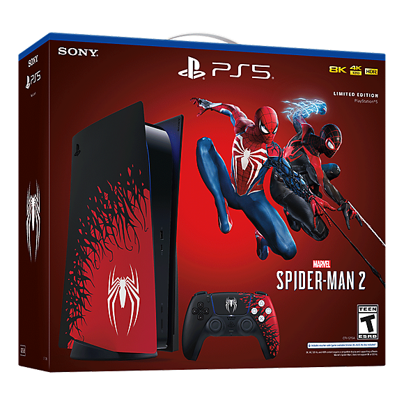 PlayStation®5 Console - Marvel’s Spider-Man 2 Limited Edition Bundle