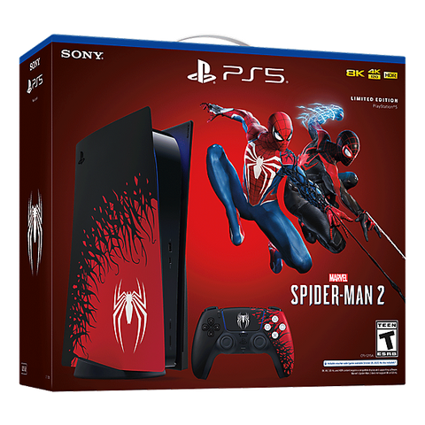 PlayStation®5 Console - Marvel’s Spider-Man 2 Limited Edition Bundle