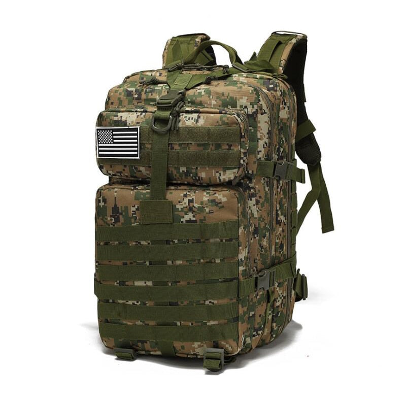 Men Military Camouflage Tactical Waterproof Backpack 