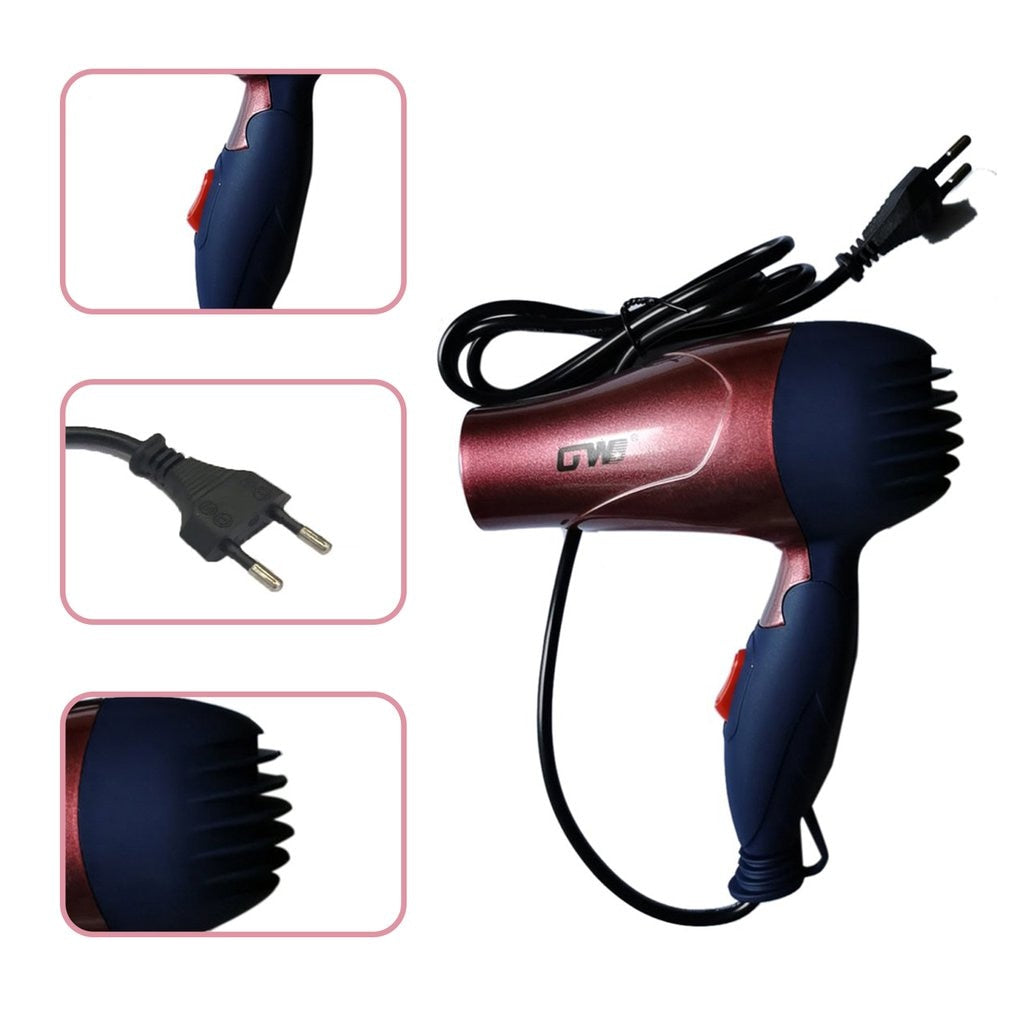 Mini Portable Foldable Handle Compact 1500W Hair Dryer