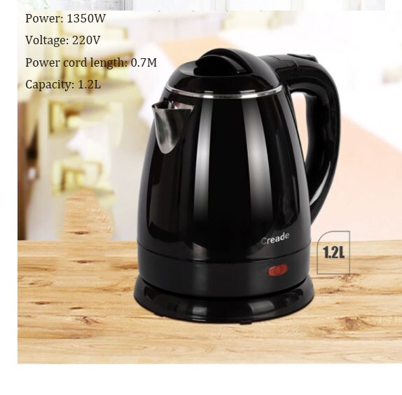 Electric Kettle Pot Stainless Steel Chassis - Costsold