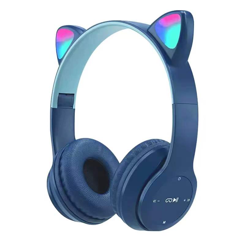 Bluetooth 5.0 Earphones Big Cat Ear Gaming Earphone