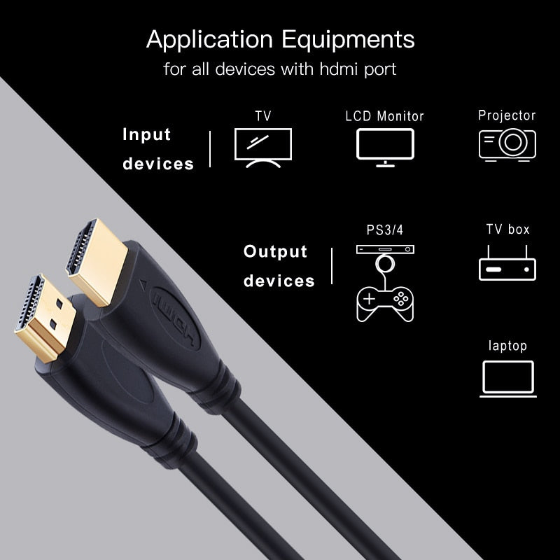 Shuliancable  HDMI-compatible cable 1m-20m video cables 1.4