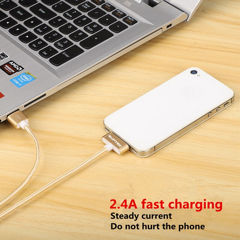 Fast Charging Cable iPhone 4 s 4s 3GS & iPad 2 3 - Costsold