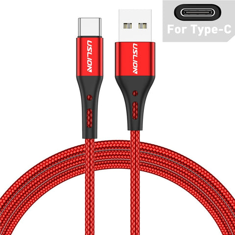 3A USB Type C Cable Wire For Samsung S10, S20 & Xiaomi mi 11