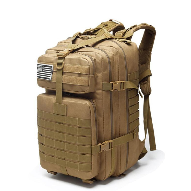 Men Military Camouflage Tactical Waterproof Backpack 