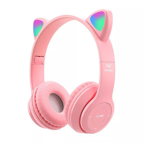 Bluetooth 5.0 Earphones Big Cat Ear Gaming Earphone