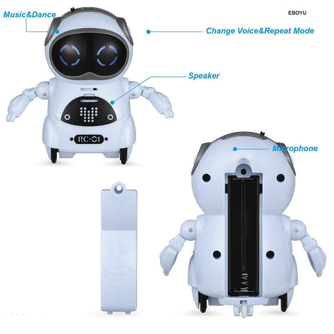 Mini Children's Robot Can Talk Smart Robot Toy - Costsold