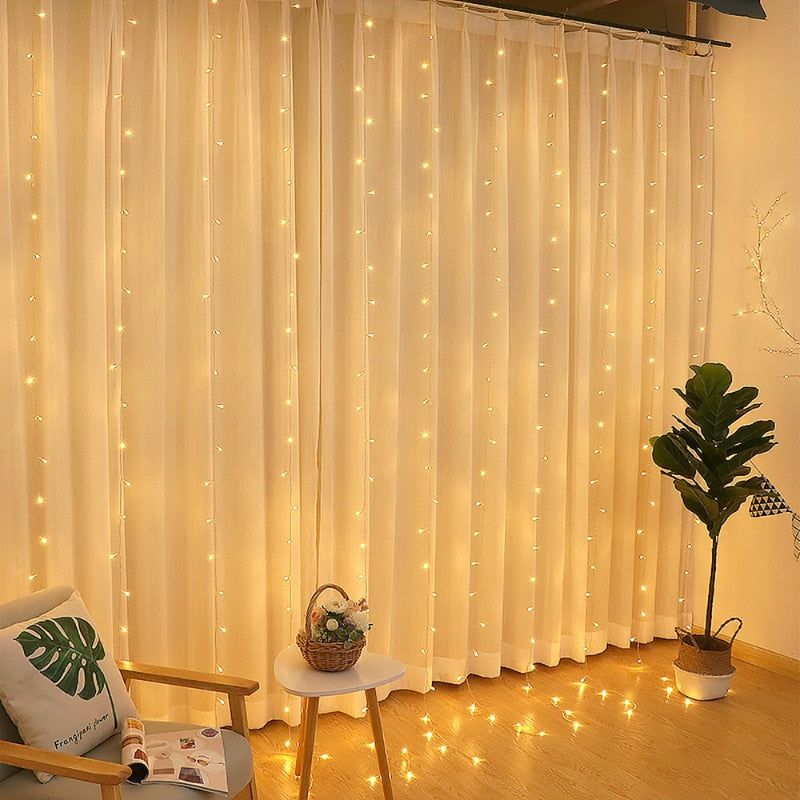 Eid Mubarak Decoration Remote Control Festoon Led Light