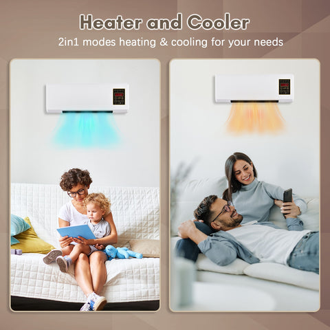 2 in 1 Heater and Air Conditioner Combo - Costsold