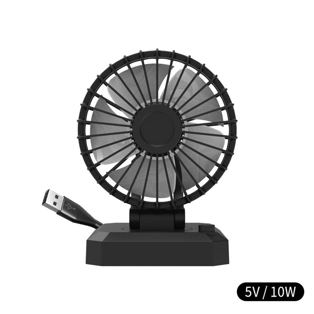 360 Degree Adjustable Car Air Conditioner Wind-enhanced Fan