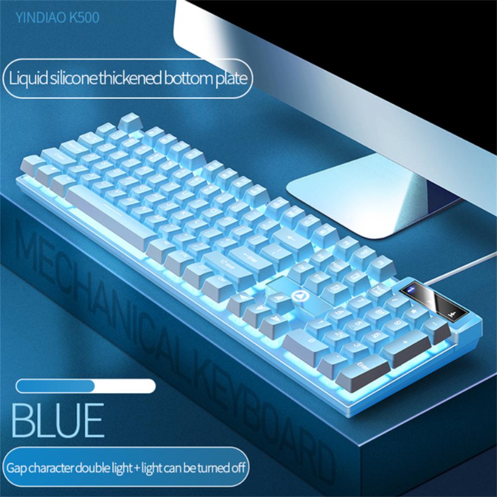 1pc K500 Gaming Mechanical Keyboard 104 Keys Gaming Keyboard