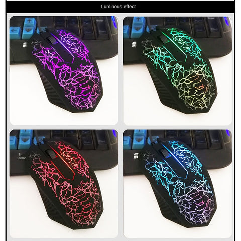 Colorful LED Gaming Professional Ultra-precise Mouse