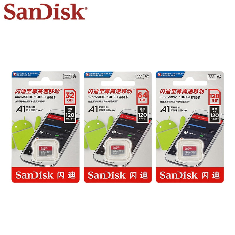 100% Original SanDisk Micro SD Card Class 10 - Costsold