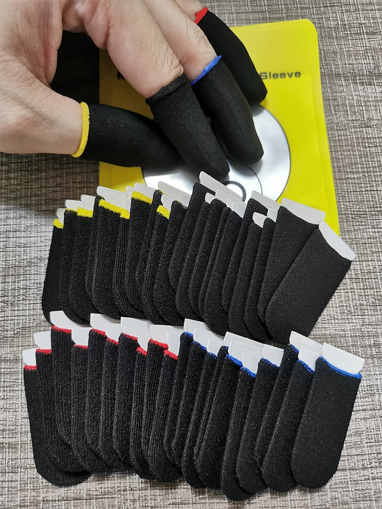 20 Pieces Gaming Finger Sleeves | Thumb Sleeves for Game