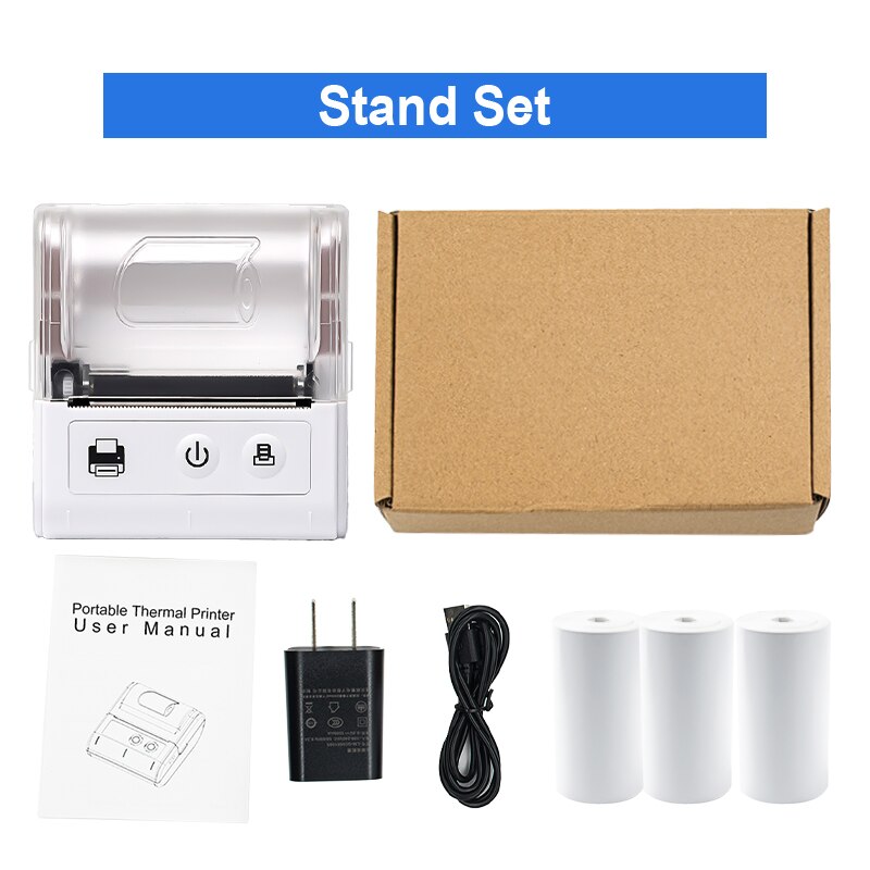 Mini Portable Printer Bluetooth Thermal Printer For Phone