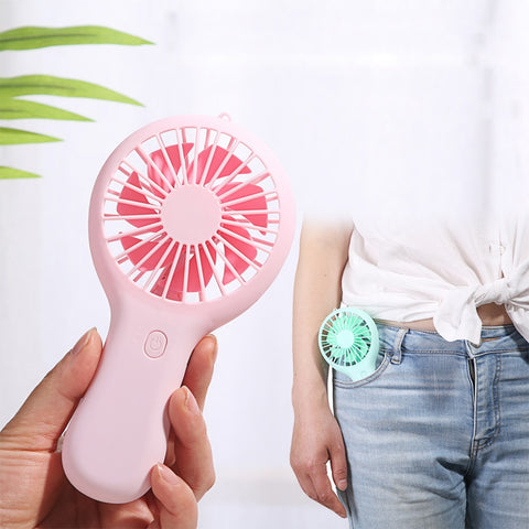 Usb Mini Wind Power Handheld Fan, Convenient And Ultra-quiet