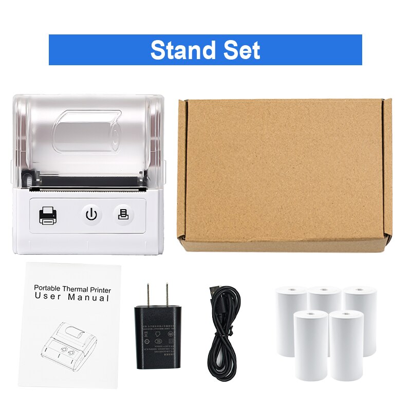 Mini Portable Printer Bluetooth Thermal Printer For Phone