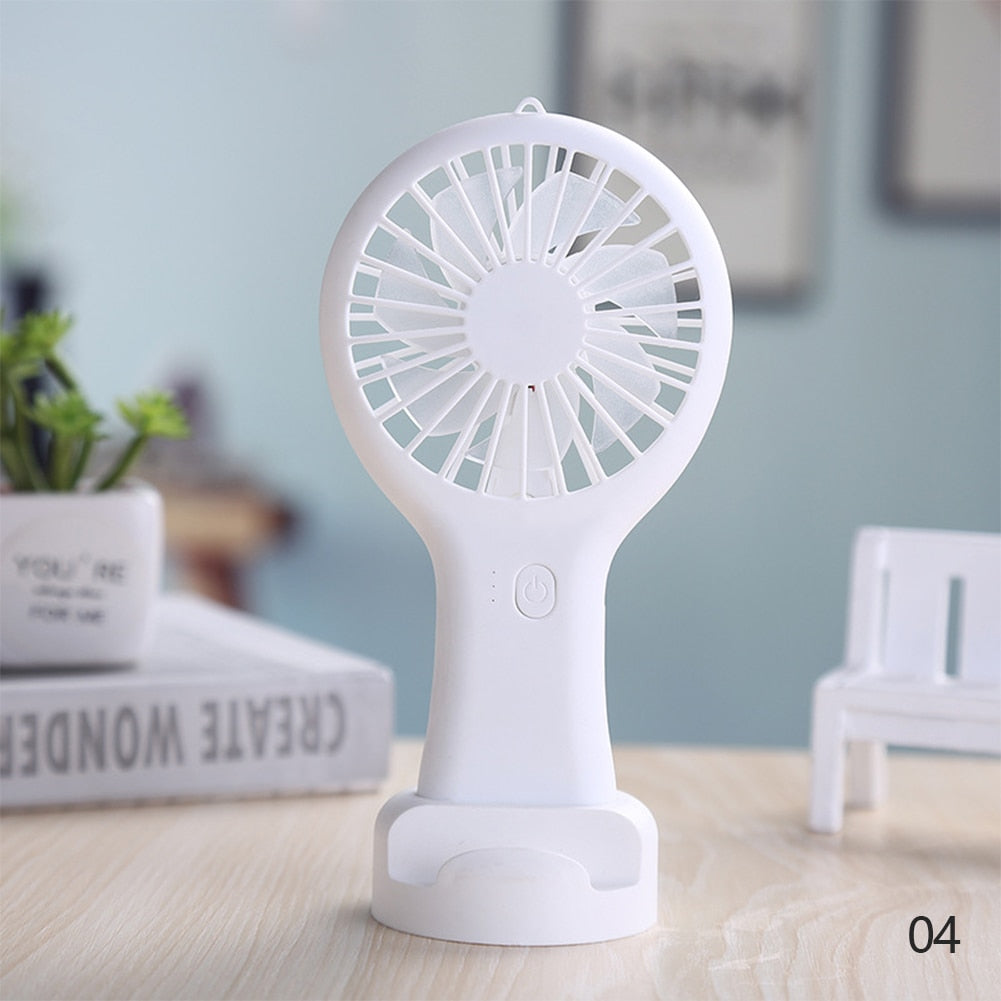 Usb Mini Wind Power Handheld Fan, Convenient And Ultra-quiet