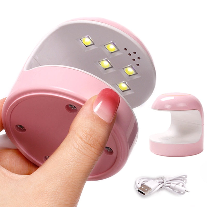 Nail Art Equipment 3 Led's Beads Manicuring Nail Tool