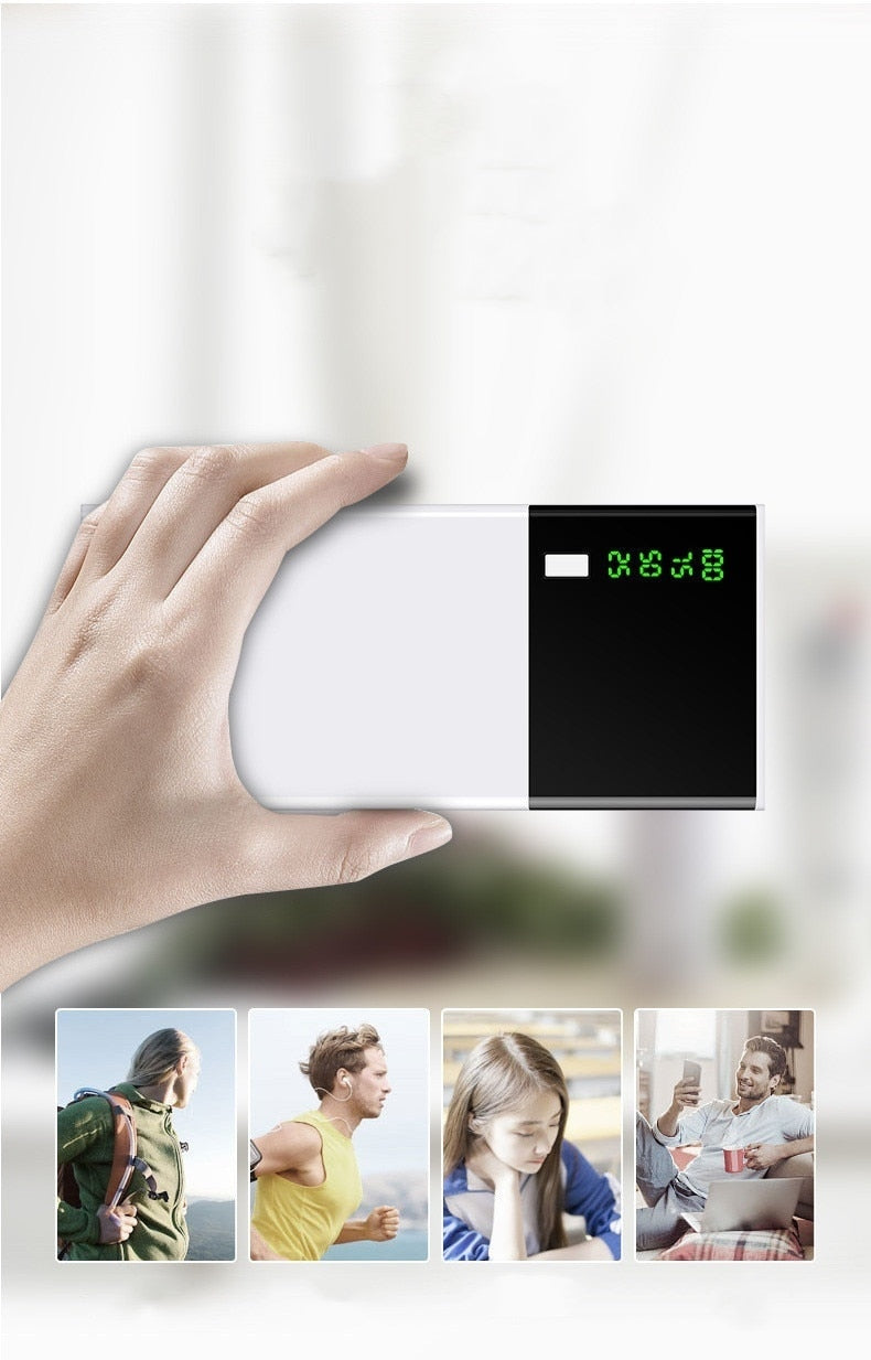 80000mAh Portable Phone Power Bank External Battery Charging