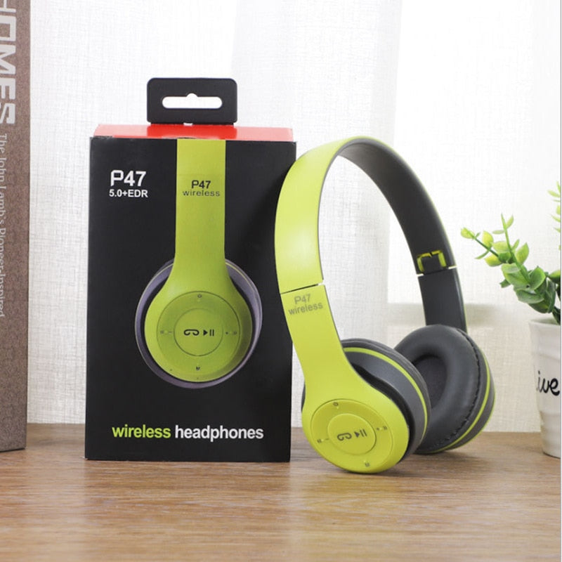 Bluetooth 5.0 Wireless Headphone HIFI Stereo Bass - Costsold