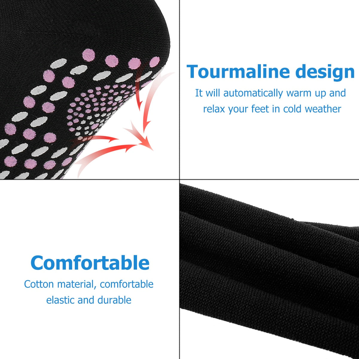 Self-Heating Anti-Fatigue Outdoor Warm Heat Insulated Socks