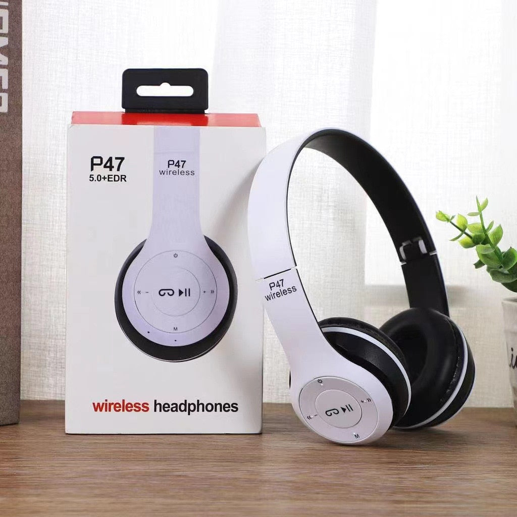 Bluetooth 5.0 Wireless Headphone HIFI Stereo Bass - Costsold