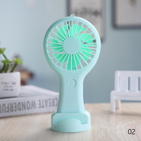 Usb Mini Wind Power Handheld Fan, Convenient And Ultra-quiet