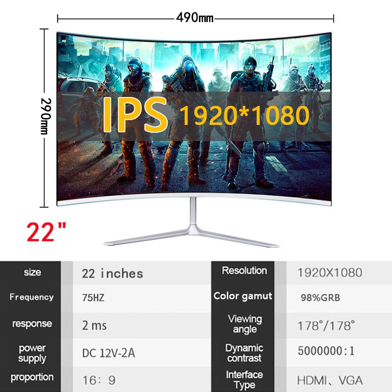  Z-Edge 24-inch Curved Gaming Monitor 180Hz Refresh Rate, 1ms  MPRT, FHD 1080 Gaming Monitor, R1650 Curved, UG24 AMD Freesync Premium  Display : Electronics