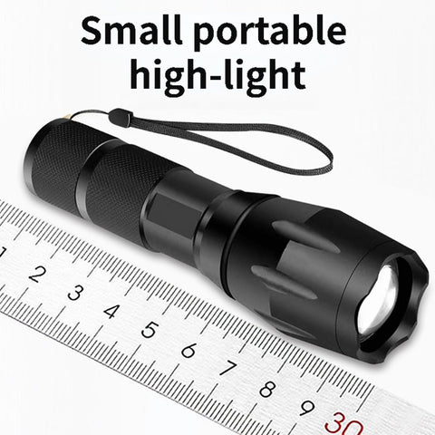 USB Charging Mini Small Torch Outdoor Camping Flashlight 