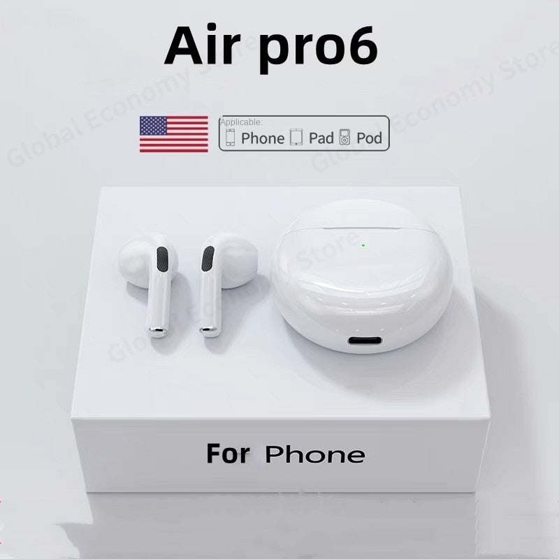 Original Pro6 tws Wireless Headphone Smart Touch Control 