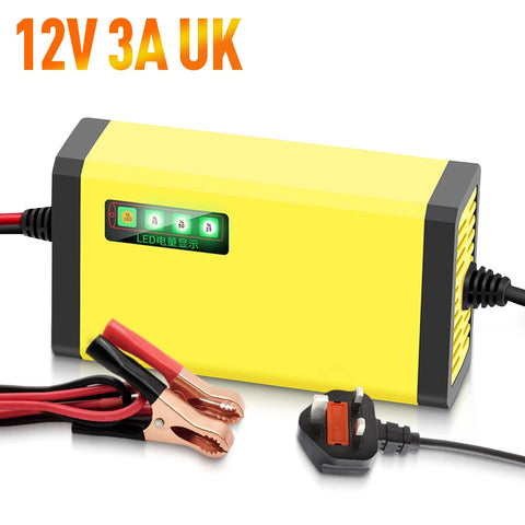 Intelligent Automatic Car Charger 12V Lead Acid Battery