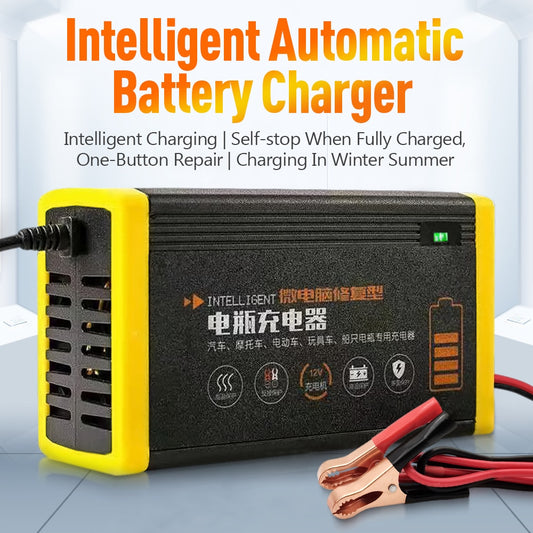 Intelligent Automatic Car Charger 12V Lead Acid Battery