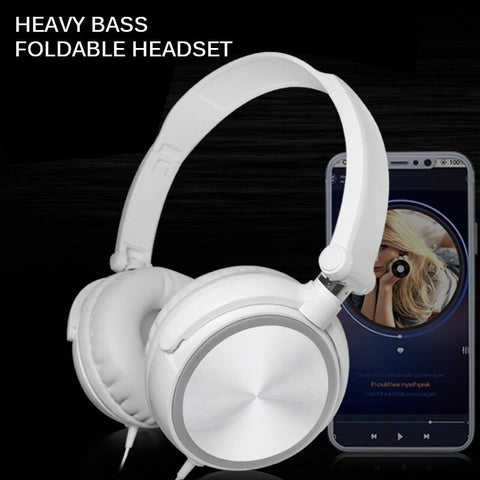 3.5 Wired Control Mobile Phone & Computer Stereo Headset