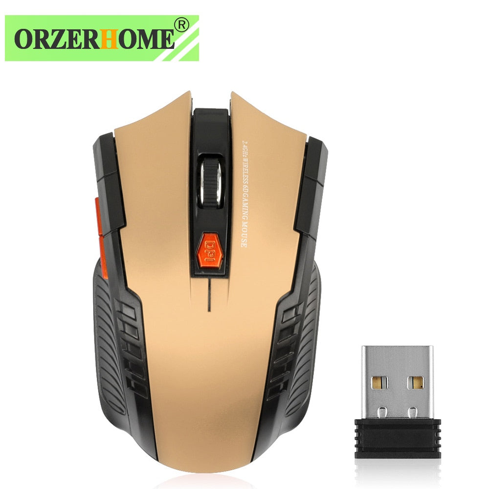 ORZERHOME 2.4GHz Wireless Mouse Optical with USB Receiver