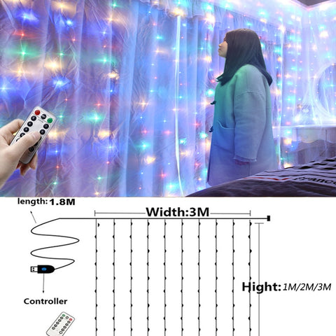 Eid Mubarak Decoration Remote Control Festoon Led Light