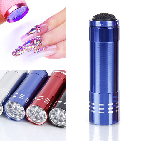 Nail Art Equipment 3 Led's Beads Manicuring Nail Tool