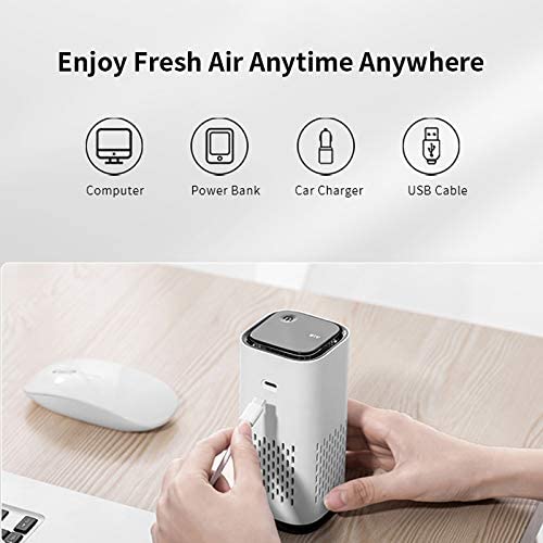 Dust Smoke Odor Removal USB Charging with Night Light