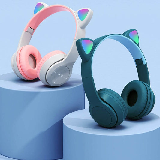 Bluetooth 5.0 Earphones Big Cat Ear Gaming Earphone