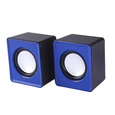 RYRA Mini Computer Speaker USB Wired Speakers Stereo